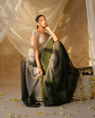 Graceful Light Green Saree